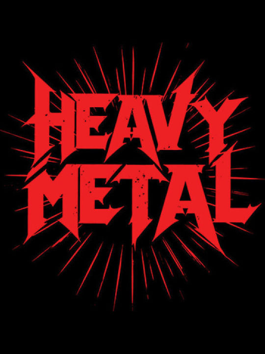 Hanorac Cu Glugă Heavy Metal Negru 907-7755-05