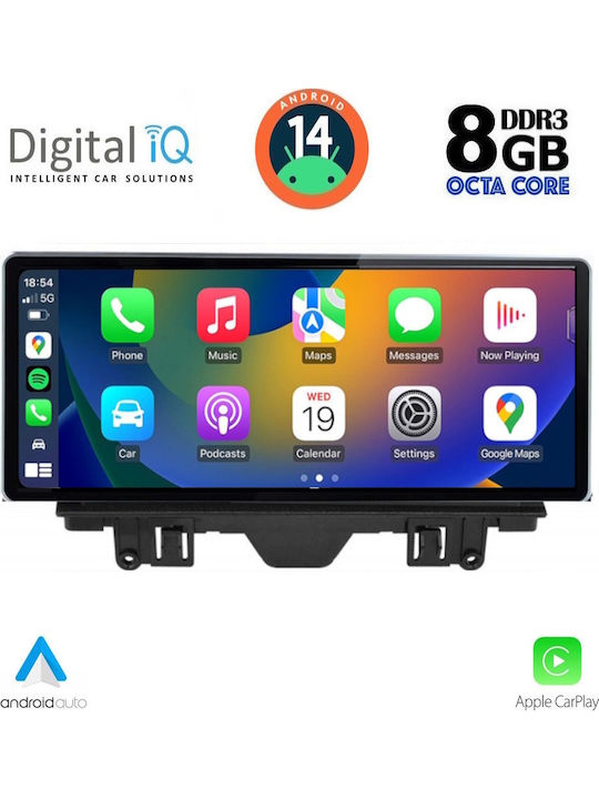 Digital IQ Car Audio System for Audi Q3 2011-2019 (Bluetooth/USB/WiFi/GPS/Apple CarPlay/Android Auto) with 10.25" Touch Screen