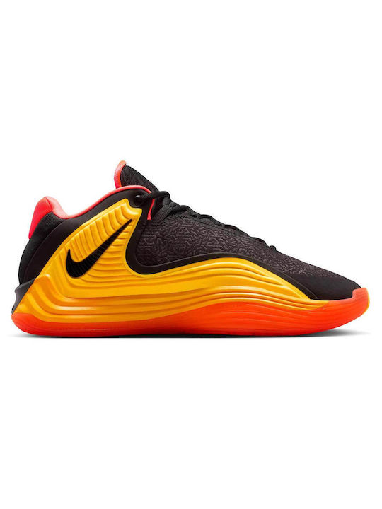 Giannis Freak 7 Fearless High Basketball Shoes Black Laser Orange Volt Bright Crimson