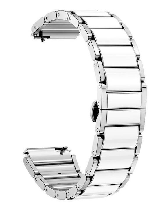 Huawei Watch Gt 6 41mm Gt 5 Pro 42mm Xdfind Ceramic Stainless Steel Watch Band Silver White