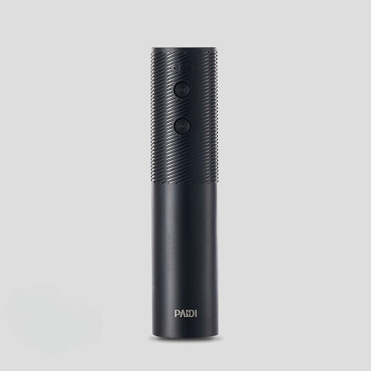 Tirbușon Electric Alista Home Deschizător De Sticle Pentru Vin Încărcare Usb 20 X 4,6 Cm Negru