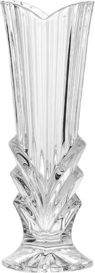 Decorative Beige Glass Vase