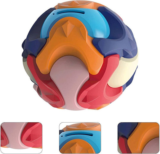 Pușculiță Sub Formă De Minge Alista Home Asamblabilă Dezasamblabilă Plastic 16.5x16.5x16.5 Multicoloră