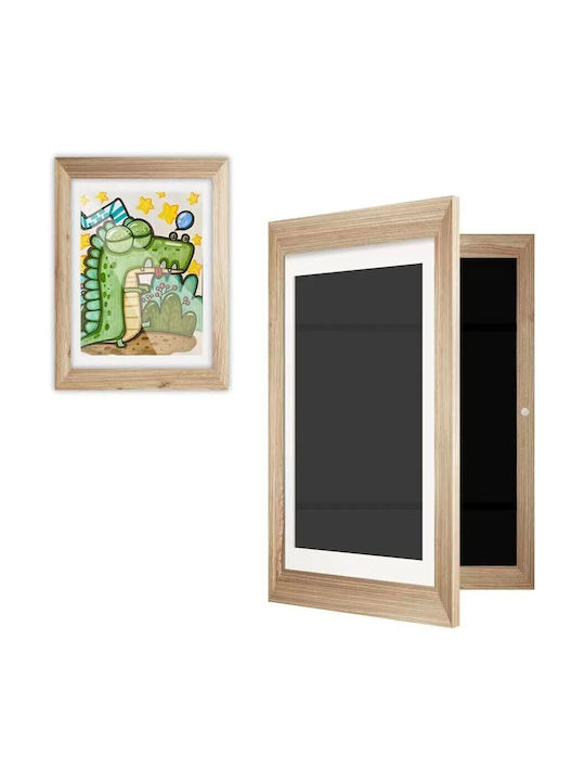 Alista Home Rama Foto Din Lemn Cu Ramă Maro