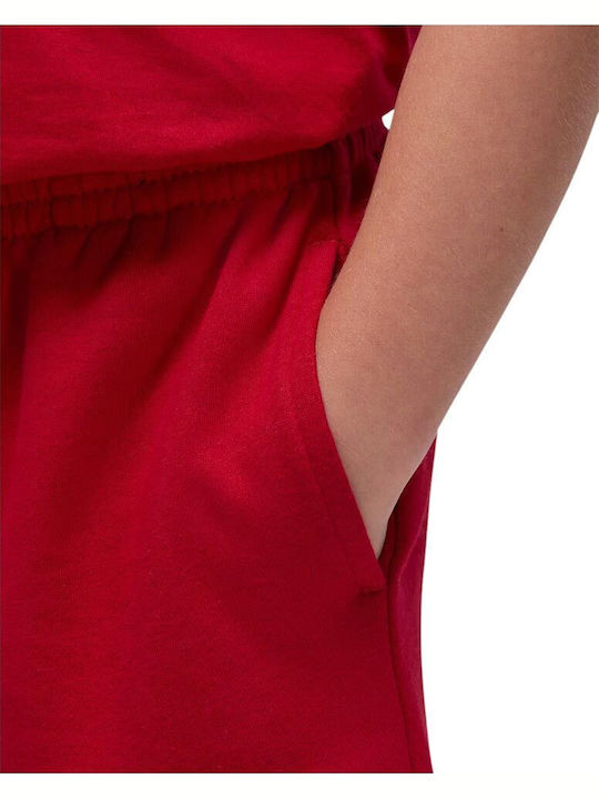 Kids Set with Shorts Summer 2 Pieces Red Essentials