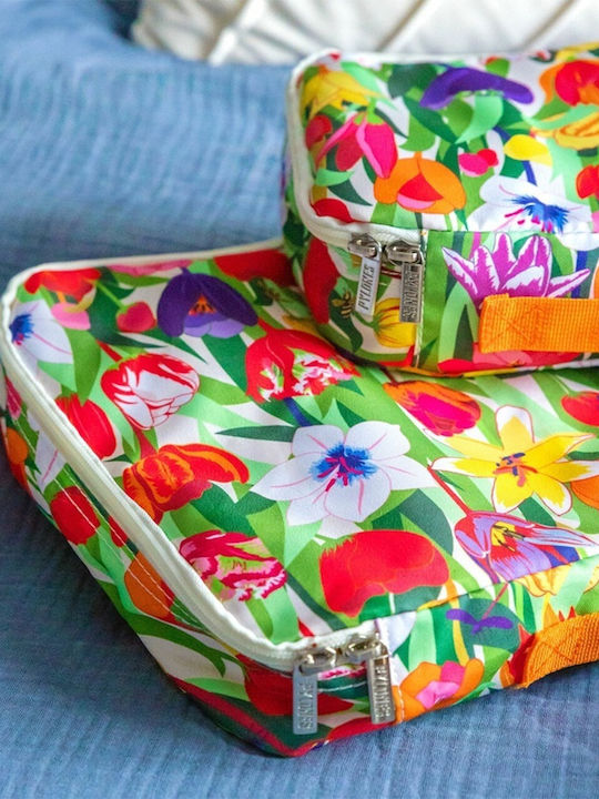 Pylones Suitcase Organizer Bags Organizer Bag In Bag – Tulipes Flowers Pylones Multicolour Toiletry Bags Travel Holidays