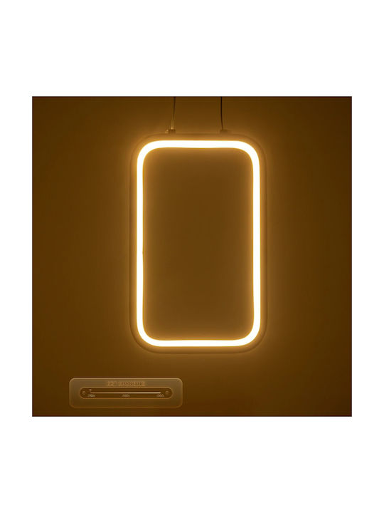 GloboStar DEROBA Висящо Осветително Тяло Сиво LED с Регулируема Бяла Светлина 16x25.5см