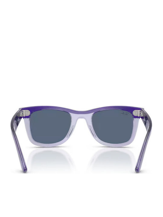 Ray Ban Квадратни Детски Слънчеви Очила Сини