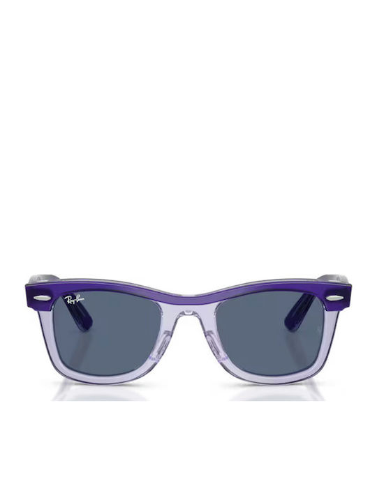 Ray Ban Квадратни Детски Слънчеви Очила Сини