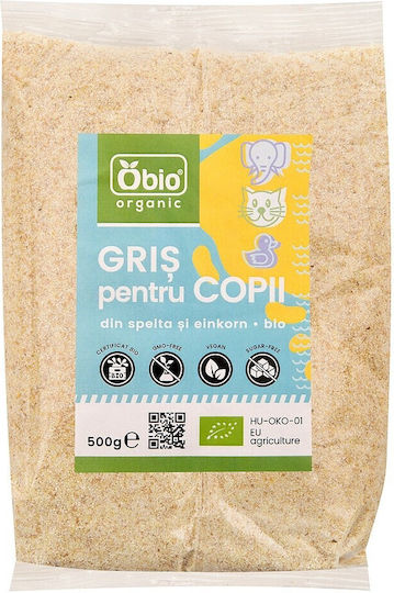 Obio Organic Wheat Semolina Fine 500g