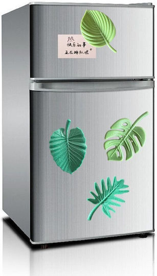 Set 4 Refrigerator Magnets Alista Home Leaf Model Made Abs Magnet Green