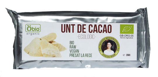 Raw Organic Cocoa Butter 250g Obio