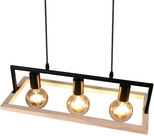 Trio Lighting Black Pendant Ceiling Light