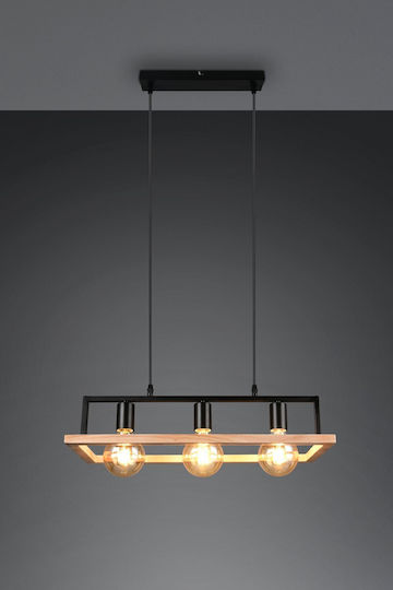 Trio Lighting Black Pendant Ceiling Light