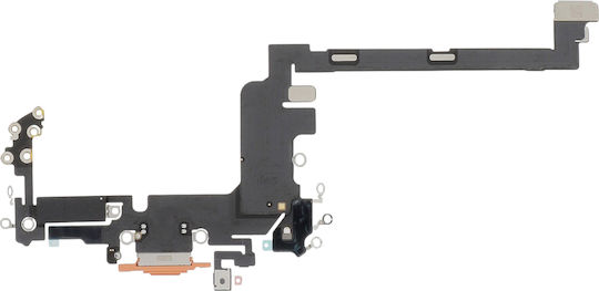 Clappio Usb-c Charging Connector Iphone 17 Pro Integrated Microphone Orange