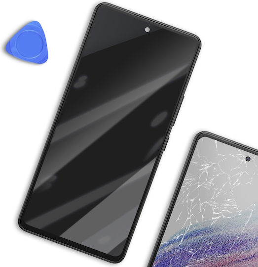 Clappio Screen Galaxy A53 Lcd Panel Touch Glass Chassis Black