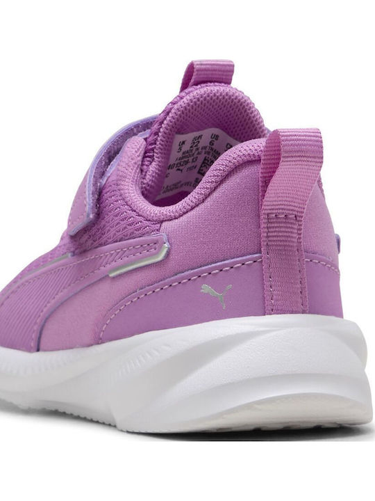 Kids Sports Running Shoes with Hoop & Loop Closure Pink