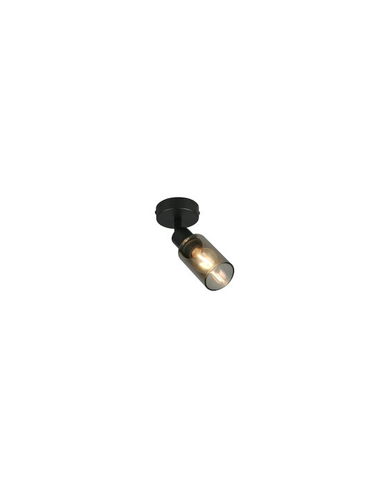 Trio Lighting Mars Μονό Σποτ σε Μαύρο Χρώμα