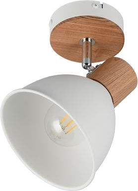 Trio Lighting Einzelne Decken- und Wandleuchte in Weiß Farbe
