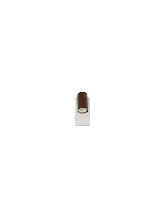 Trio Lighting Single Ceiling & Wall Spot in Brown Colour
