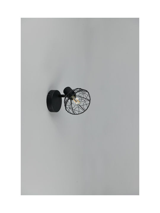 Trio Lighting Μονό Σποτ σε Μαύρο Χρώμα