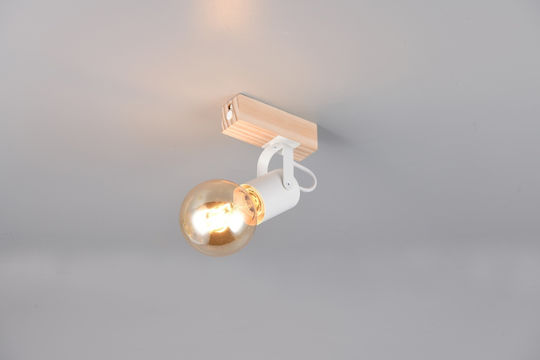 Trio Lighting Μονό Σποτ σε Λευκό Χρώμα