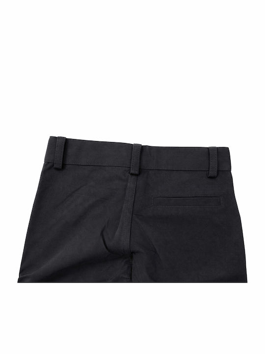 Kids Fabric Black Trouser