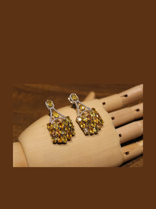 Beautiful Sapphire Earrings Songea Zirconia
