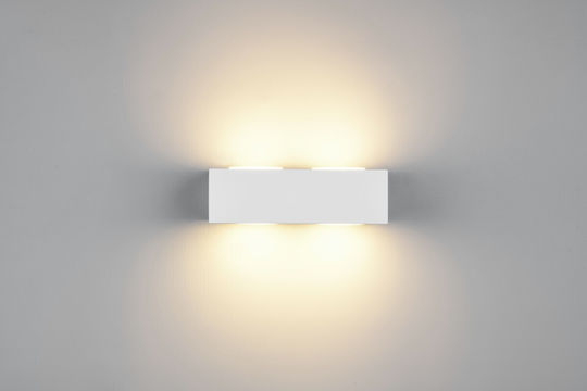 Trio Lighting Mattone Modern White Wall Lamp