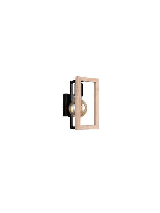 Trio Lighting Μοντέρνο Φωτιστικό Τοίχου Μαύρο