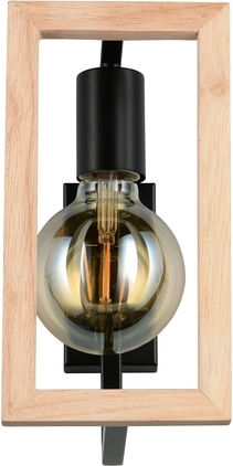 Trio Lighting Modern Black Wall Lamp