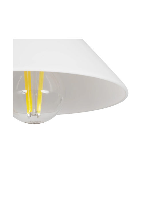 GloboStar Alessia Modern Wall Lamp with E27 Socket Beige 26x29cm