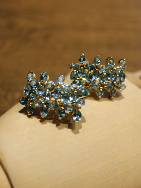 Cercei Argint 925 Cu Zircon Natural 3