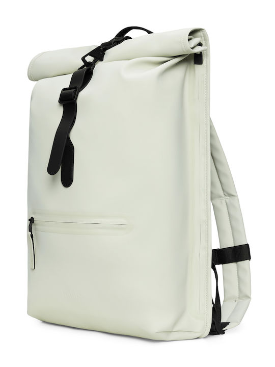 Rains Rolltop Rucsac Impermeabil 18l Alb