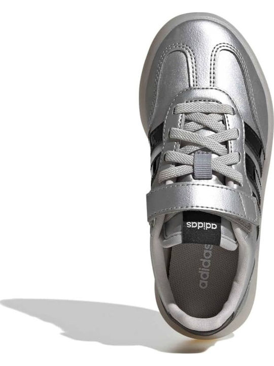 Barreda Decode El C Kids Sneakers with Hoop & Loop Closure Silver