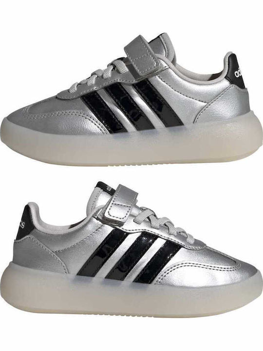 Barreda Decode El C Kids Sneakers with Hoop & Loop Closure Silver