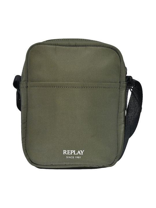 Geantă De Umăr / Tip Crossbody Kaki Pentru Bărbați
