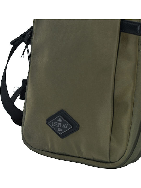 Geantă De Umăr / Tip Crossbody Kaki Pentru Bărbați