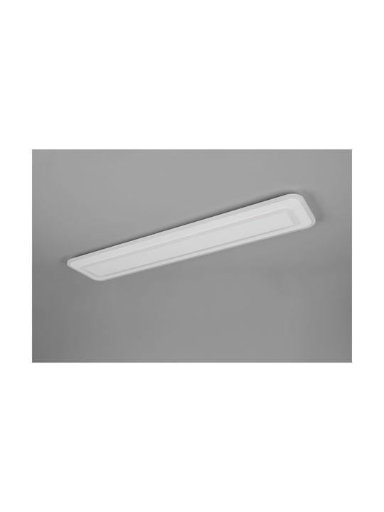 Trio Lighting Riva Таванна Плафониера Бяла