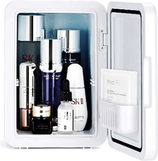 Mini Cosmetic Fridge Alista Home Dual Heating Cooling Function Portable 8l White