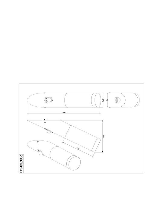 Trio Lighting Trioto Επιτοίχιο Εξωτερικό Φωτιστικό Trio Lighting Trioto Επιτοίχιο Εξωτερικό Φωτιστικό