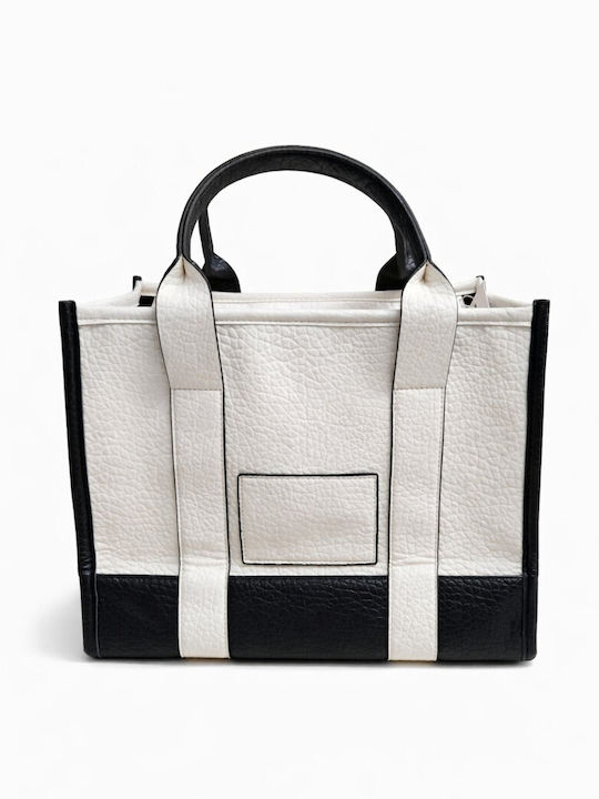 Leather Women's Tote Bag Black