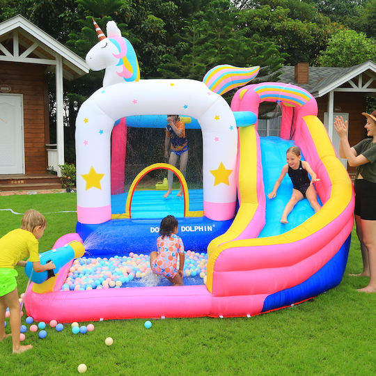Fun Baby Inflatable With Trampoline