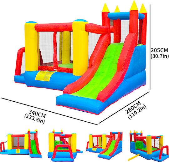 Fun Baby Inflatable With Trampoline & Slide