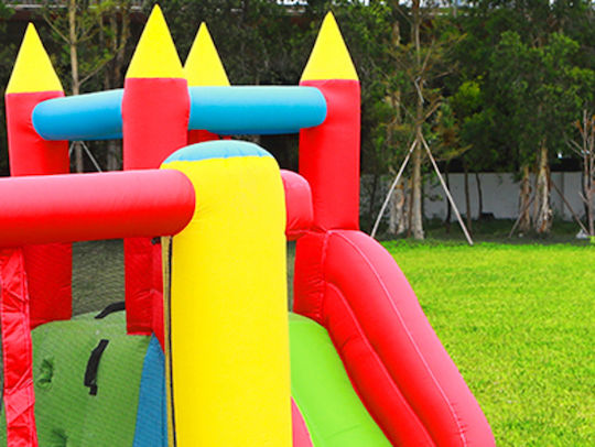 Fun Baby Inflatable With Trampoline & Slide