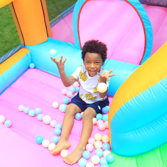 Fun Baby Inflatable With Trampoline & Slide