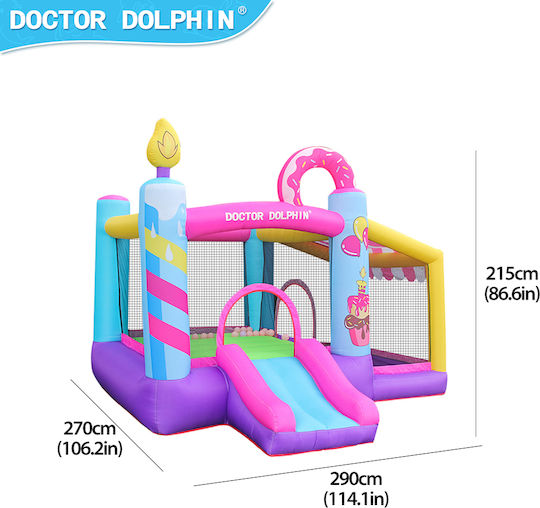 Fun Baby Inflatable With Trampoline & Slide