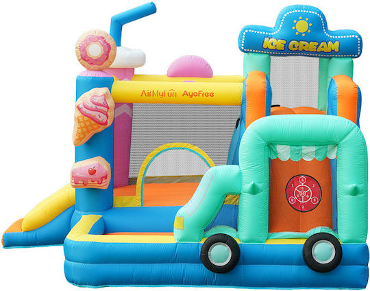Fun Baby Inflatable With Trampoline & Slide
