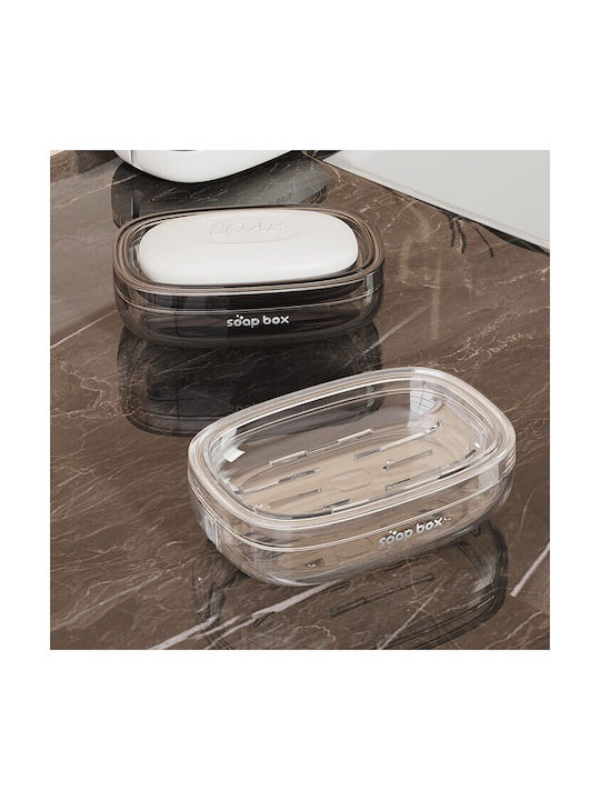 Alista Home Tavă De Săpun Din Plastic Gri De Birou