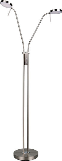 Trio Lighting Monza Stehlampe Silber